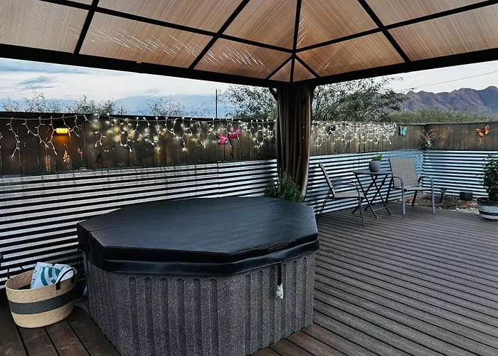 Apartament Pretty Traila And To 6 People With Fireplace And Jacuzzi Rio Rico