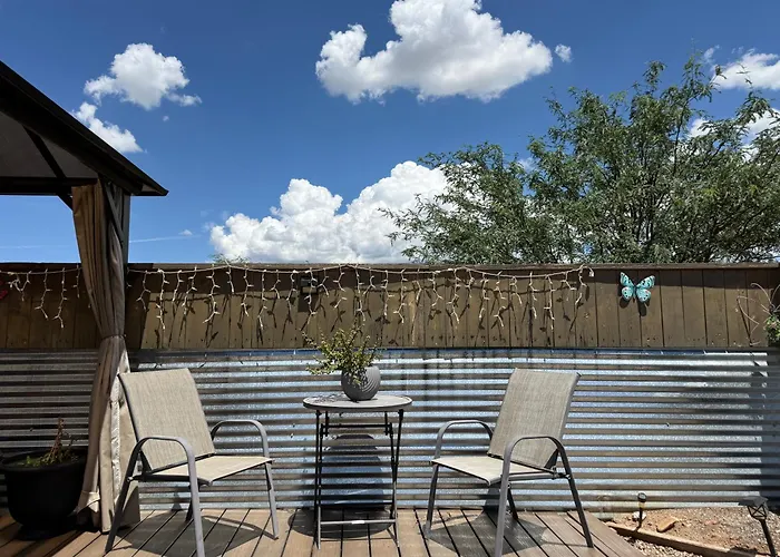 Pretty Traila And To 6 People With Fireplace And Jacuzzi Rio Rico